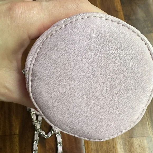 NWOT Steve Madden pink quilted shoulder strap crossbody water bottle holder - Picture 4 of 5